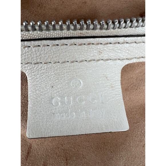 GUCCI Vintage Effect Calfskin Matelasse Medium Torchon Marmont Shoulder Bag - Picture 14 of 16